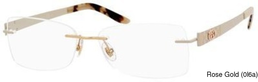 Buy Gucci 4221 Rimless / Frameless Prescription Eyeglasses