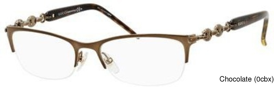 Buy Gucci 4237 Semi Rimless / Half Frame Prescription ...