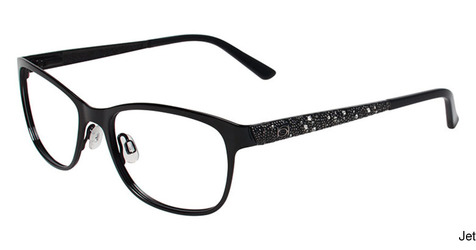bebe eyeglasses black with rhinestones