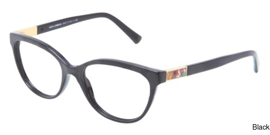 Buy Dolce Gabbana DG3188 Full Frame Prescription Eyeglasses