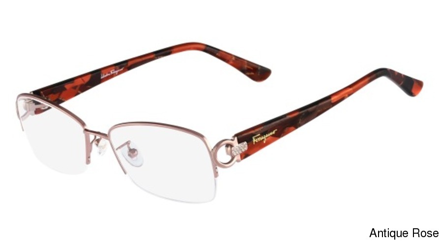 Buy Salvatore Ferragamo SF2104R Semi Rimless / Half Frame ...