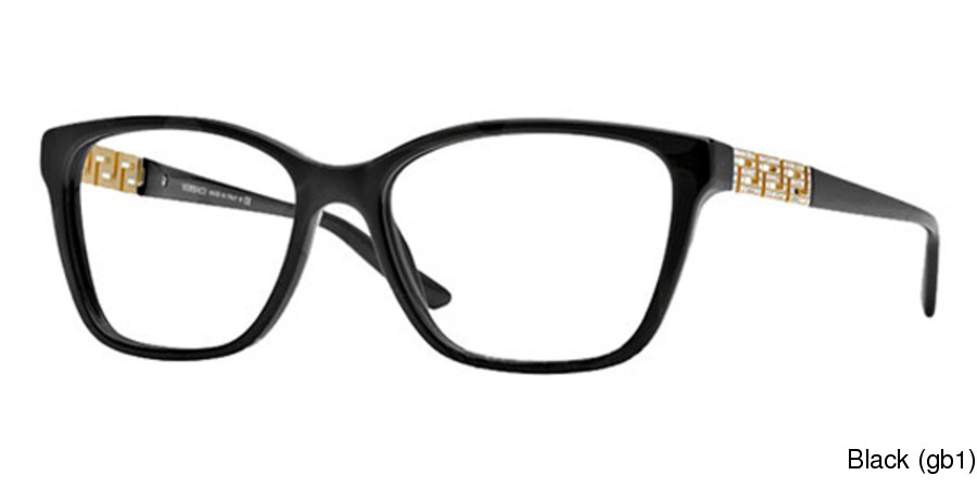 Buy Versace VE3192BA Full Frame Prescription Eyeglasses