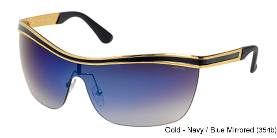 Buy Police S8872 Semi Rimless / Half Frame Sunglasses Online