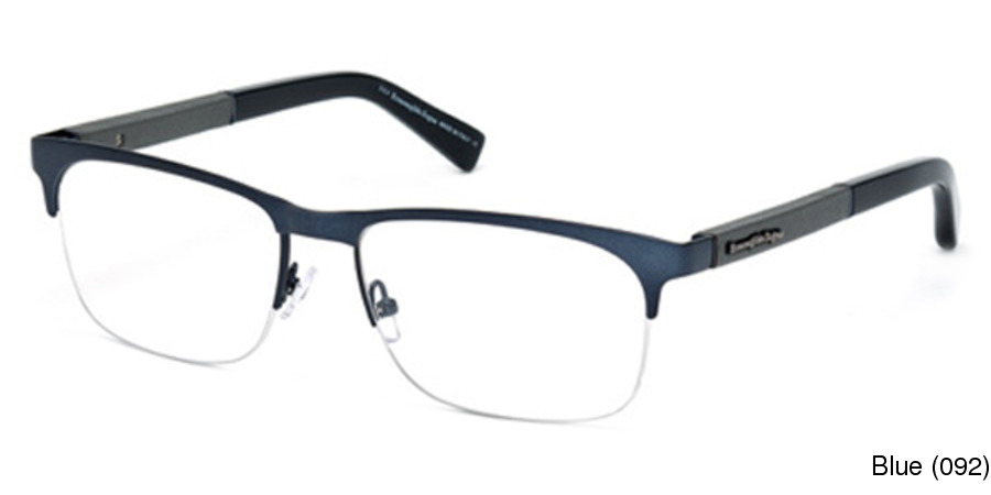 Buy Ermenegildo Zegna EZ5014 Semi Rimless / Half Frame ...
