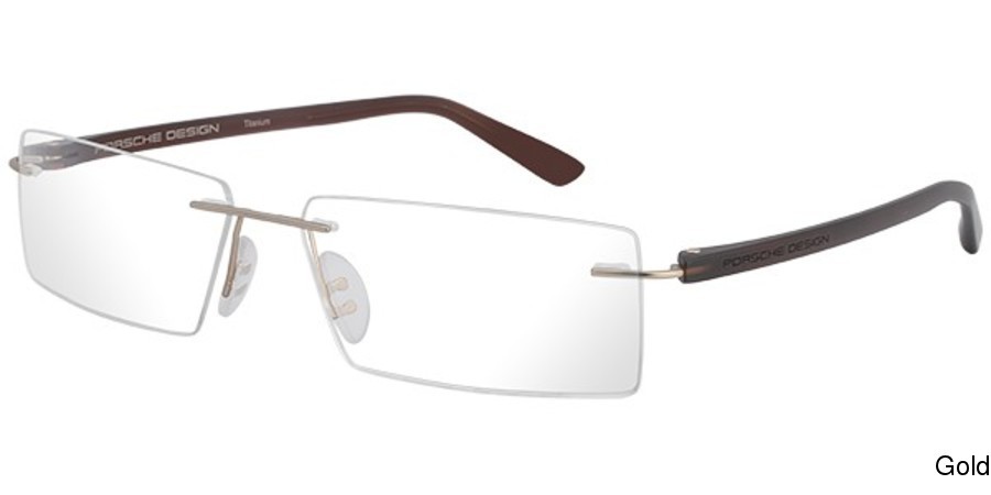 Buy Porsche Eyewear P8205 S2 Rimless Frameless Prescription Eyeglasses