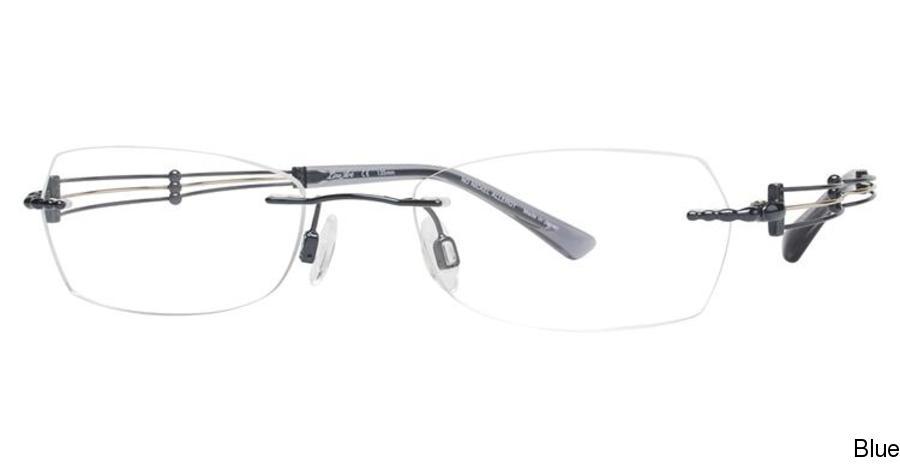 Line Art Rimless Eyeglasses : Buy line art xl rimless frameless prescription