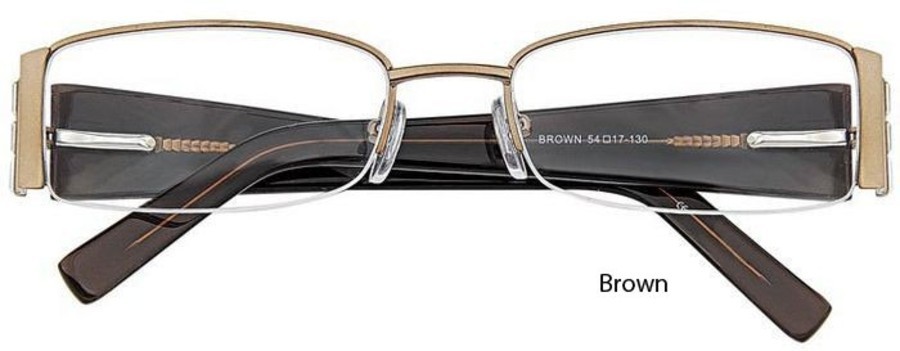 Buy LRX D3 53 Semi Rimless / Half Frame Prescription ...