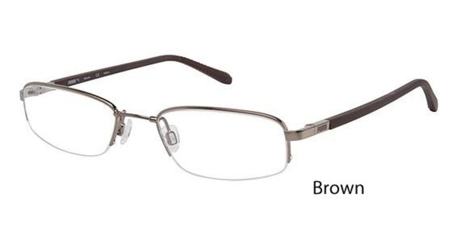 Buy PUMA PU15339 Semi Rimless / Half Frame Prescription ...