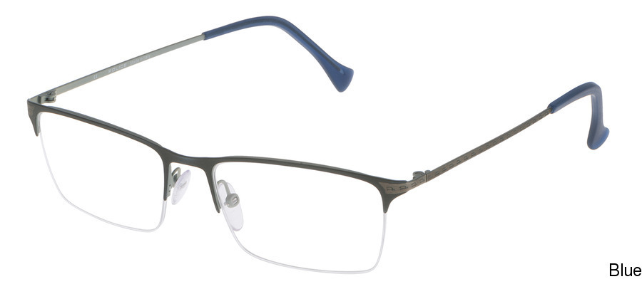 Buy Police VPL043 Semi Rimless / Half Frame Prescription ...