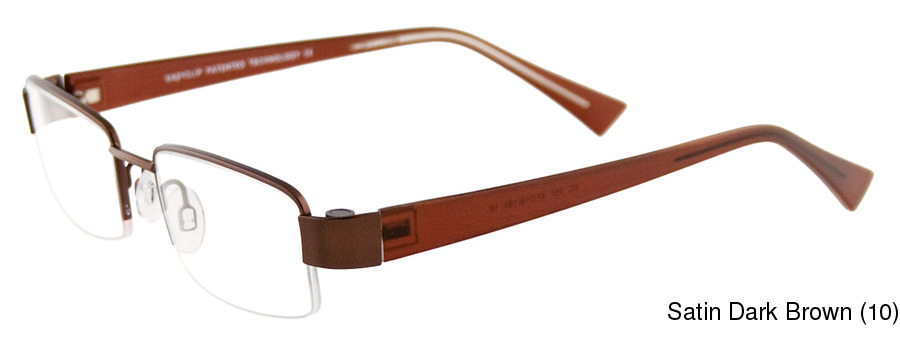 Buy EasyClip EC257 Semi Rimless / Half Frame Prescription ...