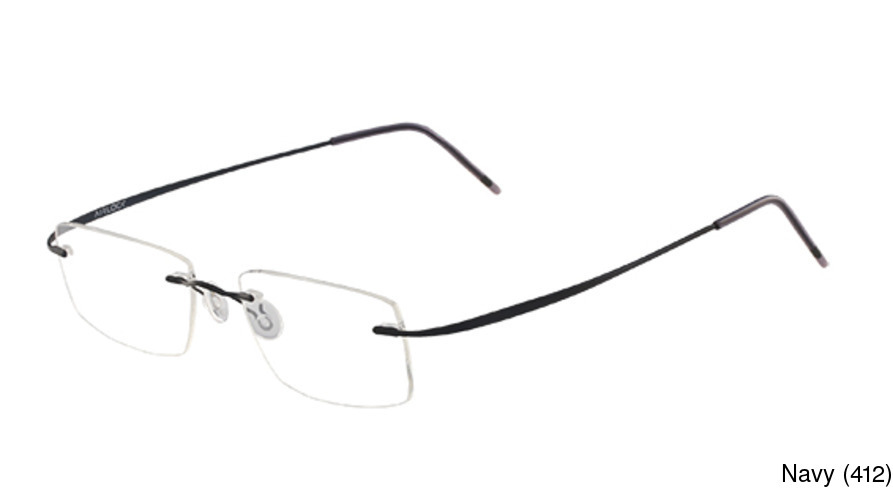 Buy Marchon Airlock Element 202 Rimless Frameless Prescription Eyeglasses