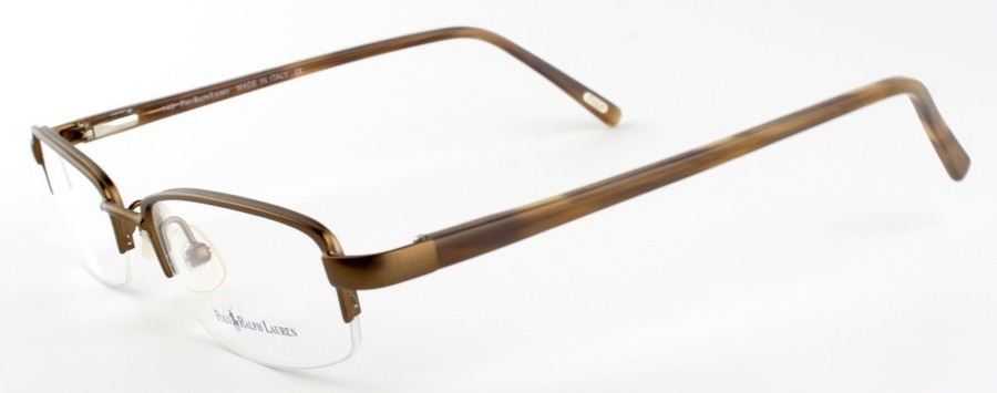Buy Ralph Lauren Polo Rectangular Semi Rimless Eyeglasses / Sunglasses
