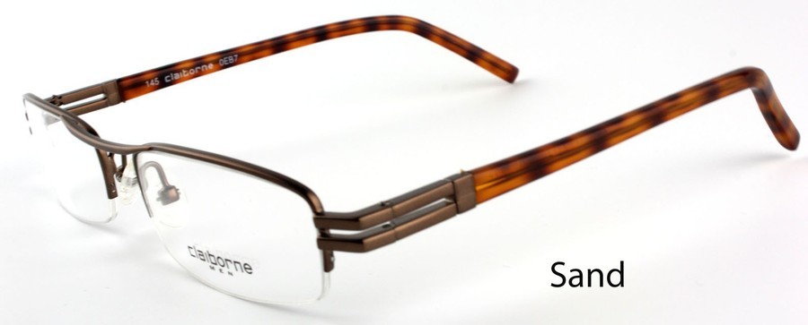 Buy Liz Claiborne Rectangular Designer Semi Rimless ...