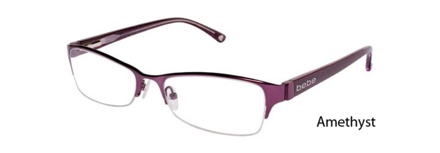 Buy bebe BB5010 - agreeable Semi Rimless / Half Frame ...
