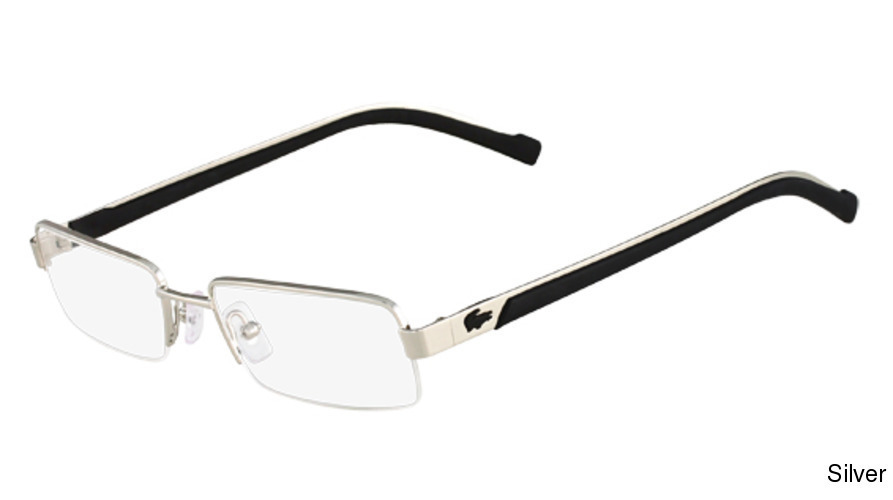 Buy Lacoste Eyewear L2148 Semi Rimless / Half Frame Prescription Eyeglasses