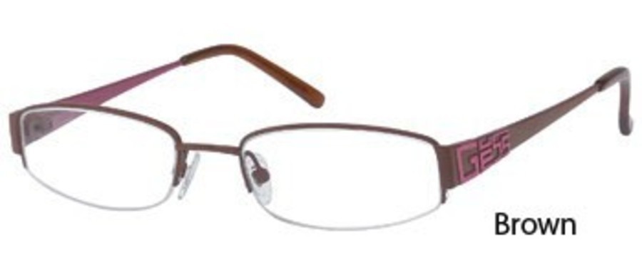Buy GUESS GU9026 Semi Rimless / Half Frame Prescription ...