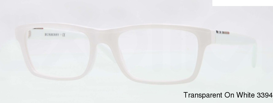 burberry glasses white