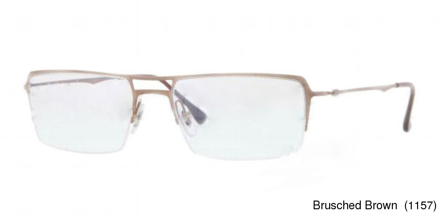 Buy Ray Ban RX8713 Semi Rimless / Half Frame Prescription ...