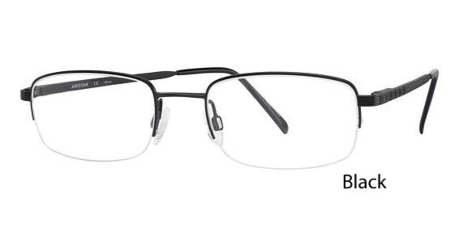 Buy Aristar AR6774 Semi Rimless / Half Frame Prescription Eyeglasses